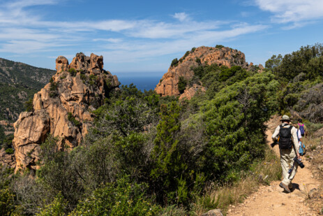 Wanderung in den Calanques de Piana