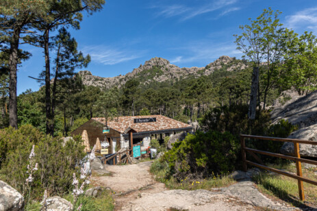 Bar bei Wanderung zum Wasserfall Piscia de Gallo